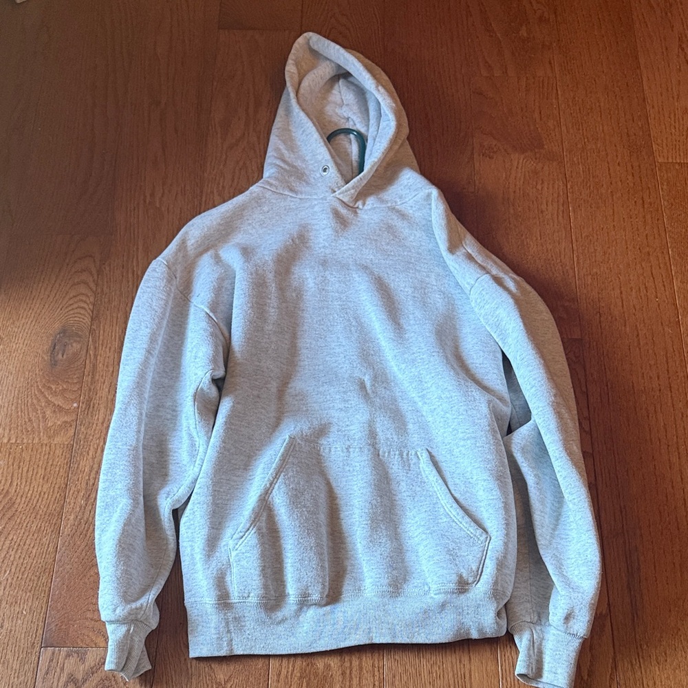 Jerzees Light Gray Men's Hoodie